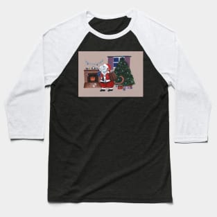 Santa Rat Baseball T-Shirt